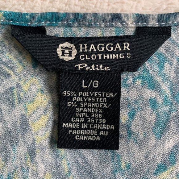 Haggar Silky Knit Top szPL - Picture 4 of 9